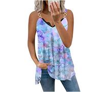 SHE.White Shirt Gestreift Damen Viskose Bluse Damen T Shirt Damen Long Ukraine Tshirt Dirndlbluse Spitze Spitzenbluse Kimono Damen Blusentops Damen Ärmellos (2-Blue, XXL)