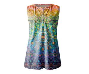 SHE.White Shirt Schwarz Damen Eterna Bluse Damen Damen Hemd Uv Shirt Baby Blusenshirt Damen Spitzenbluse Tunika Damen Elegant Batik Shirt (3-Blue, M)