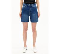 SHEAARI HIGH WAIST JEANS-SHORTS | 100% recycelte Baumwolle - blau (28)