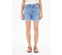 SHEAARI | Jeans Shorts aus Hanf-Mix - blau (32)
