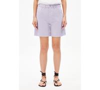 SHEAARI | Jeans Shorts aus recycelter Baumwolle - lila (27)