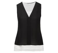 sheego 2-in-1 Blusentop - schwarz - 52