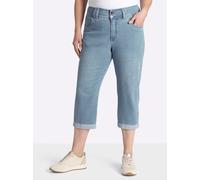 Sheego 3/4-Jeans für kräftigere Oberschenkel 56 blue-bleached