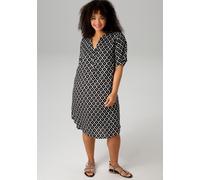 Sheego 46 schwarz-weiß