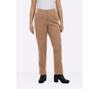 Sheego 5-Pocket-Jeans mit Stretch-Anteil 40 camel
