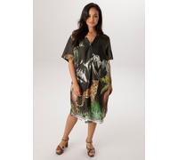 Sheego 52 anthrazit-olive