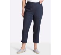 Sheego 7/8-Jeans mit Komfortbund 46 dark blue