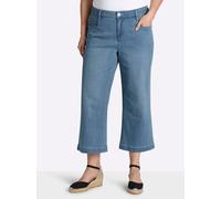 Sheego 7/8-Jeans mit weitem Bein 54 blue-bleached