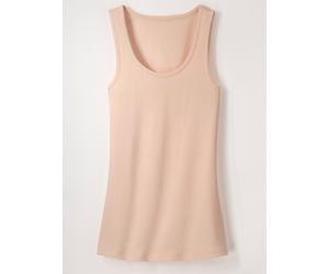 Sheego Achselhemd in langer Form 44/46 apricot + mauve + champagner