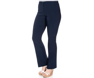 Sheego Bengalinhose in Bootcut-Form 116 marine