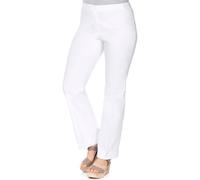 Sheego Bengalinhose in Bootcut-Form 116 weiß