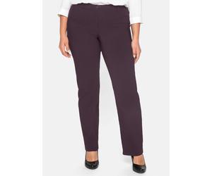 Sheego Bengalinhose in gerader Form 50 aubergine