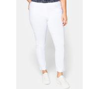 sheego Bengalin-Hose knitterarm und pflegeleicht, weiß, 108 weiß