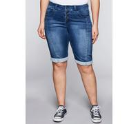 Sheego Bermudas aus Sweat-Denim 50 blue denim