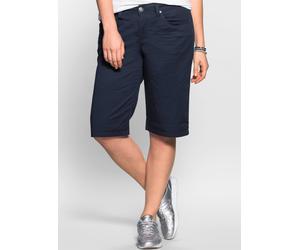Sheego Bermudas aus Twill-Qualität 54 marine