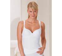 Sheego BH-Hemd mit vorgeformten Cups 80C weiß