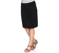 Sheego Bleistiftrock aus Stretch-Twill 58 schwarz