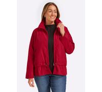 Sheego Blousonjacke mit Tunnelzug 40 rot