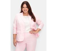 Sheego Blusenblazer mit Wiener Nähten 42 rose