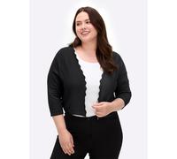 Sheego Bolero in Feinstrick-Qualität 36 schwarz