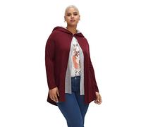 sheego by Joe Browns Longstrickjacke mit Kapuze, in Lagenoptik Gr. 40/42