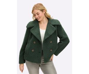 Sheego Cabanjacke aus Teddyfleece 48 moos