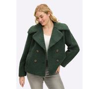 Sheego Cabanjacke aus Teddyfleece 50 moos