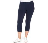 Sheego Caprileggings mit Gummizugbund 40 marine
