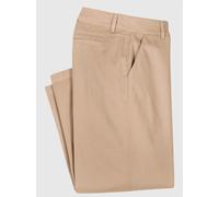 Sheego Culotte in Jeans-Qualität, Baumwolle 38 beige