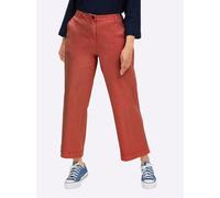 Sheego Culotte mit aufgesetzten Taschen hinten 22 rostrot