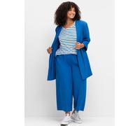 Sheego Culotte mit Schlupfbund 50 kobaltblau