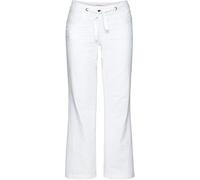 Sheego Damen Große Größen Hose aus angenehmen Baumwoll-Leinen-Mix Freizeitmode sportlich -