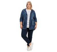 Sheego Damen Große Größen Jeansparka in Leichter Denim-Qualität Freizeitmode sportlich -