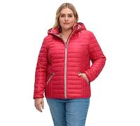 Sheego Damen Große Größen Steppjacke leicht wattiert, mit Abnehmbarer Kapuze Freizeitmode sportlich -