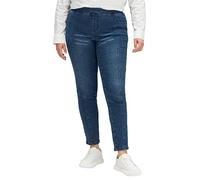 Sheego Damen Jeans Hose blau Gummizug Große Größen