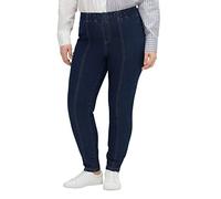 Sheego Damen Jeans Hose blau Gummizug Große Größen