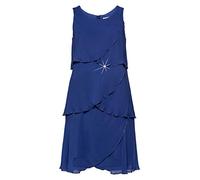 Sheego Damen Kleid Abendkleid Eventkleid Blau Große Größen