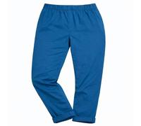 Sheego Damen Schlupfhose Jogpants aus Baumwolle mit Elasthan - Bequeme Freizeithose mit Gummizug