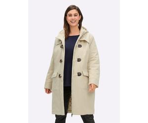 Sheego Dufflecoat aus weichem Cord 48 sand
