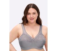Glamorise Magic Lift Soft-Cup, Übergröße, mit Schulter-Komfort,Grau,105D