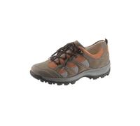 Schnürschuh WALDLÄUFER, Damen, Gr. 4,5, grün (khaki, camel), Textil, Schuhe Schnürschuh (23891332-4,5) khaki, camel