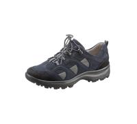 Schnürschuh WALDLÄUFER, Damen, Gr. 9, schwarz (marine, schwarz), Textil, Schuhe Schnürschuh (709394-9) marine, schwarz