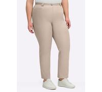 Sheego Funktionshose schmutzabweisend und knitterarm 48 stein