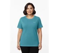 Sheego Funktionsshirt in atmungsaktiver Qualität 48/50 türkis