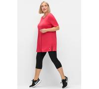 Sheego Funktionsshirt in Longform 44/46 sorbet pink