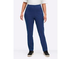 Sheego Hose mit Dehnbund, Viskose-Qualität 25 royalblau