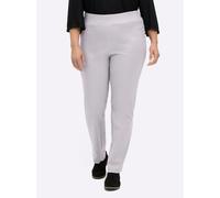 Sheego Hose mit Dehnbund, Viskose-Qualität 52 rosé