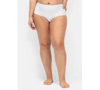 Sheego Hüftslip im Doppelpack, mit Shaping-Effekt 52/54 weiß + weiß