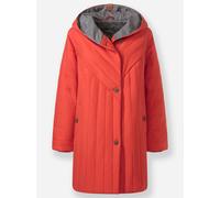 Sheego Jacke im Steppmuster-Mix, wärmend 40 terra-steingrau