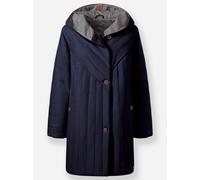 Sheego Jacke im Steppmuster-Mix, wärmend 46 marine-steingrau